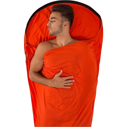Bag Liner Reactor Extreme Mummy – Spicy Orange – Insulated Sleeping Bag Liner