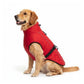 Dog Fur Jacket for Large Dogs (Red - 12-Inch) - Soft, Stretchable Knit Dog Winter Clothes