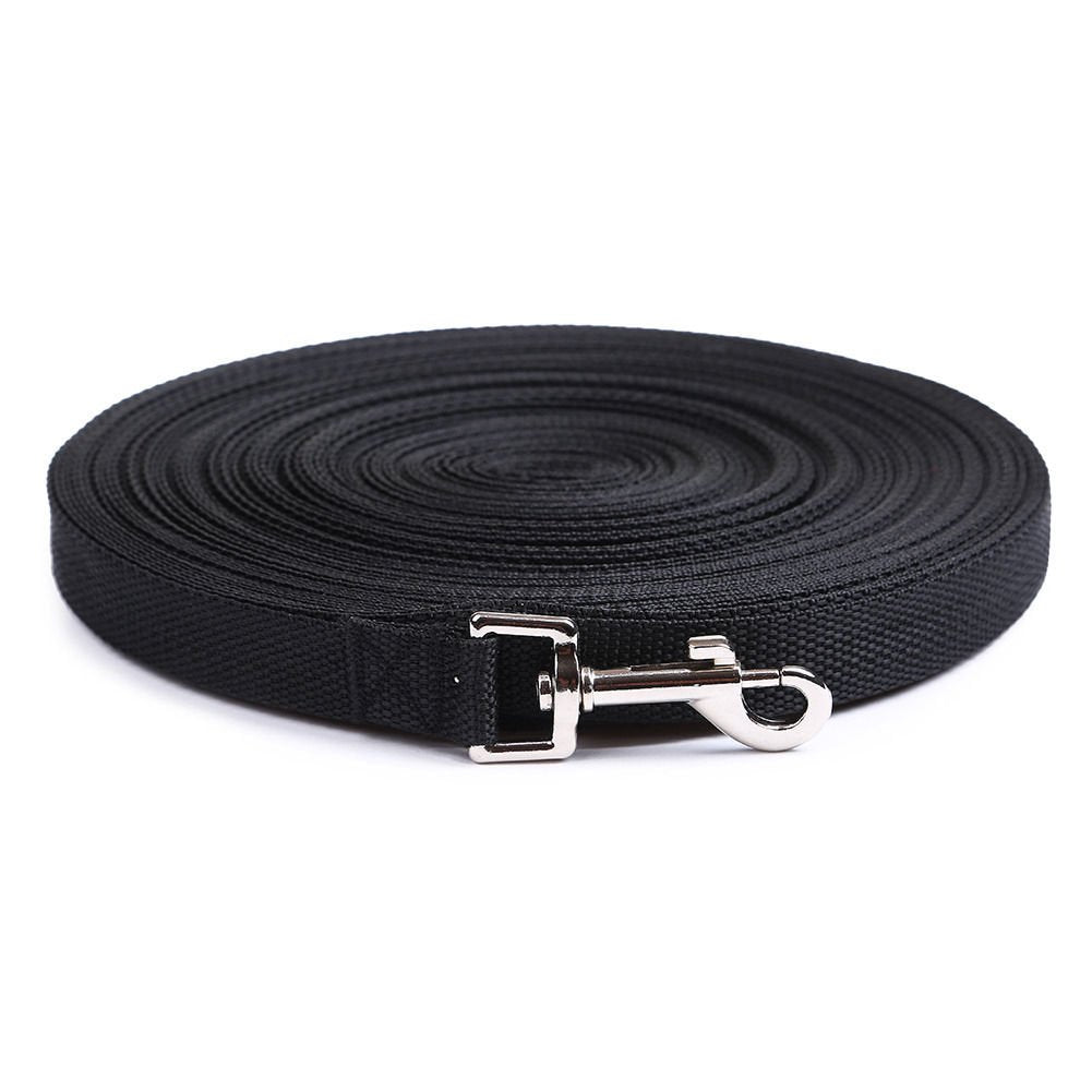 Dog Training Lead Long Rope Cotton Nylon Webbing Recall Obedience Line Leash for Pet