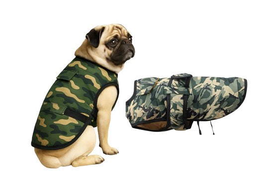 Dog Winter Coat, Jacket, Clothes, Windproof, Light Weight, Washable, Ultra Warm