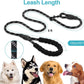Dog Leash 5FT Long, ½ Inch Thick Reflective Heavy Duty Rope with Anti-Slip