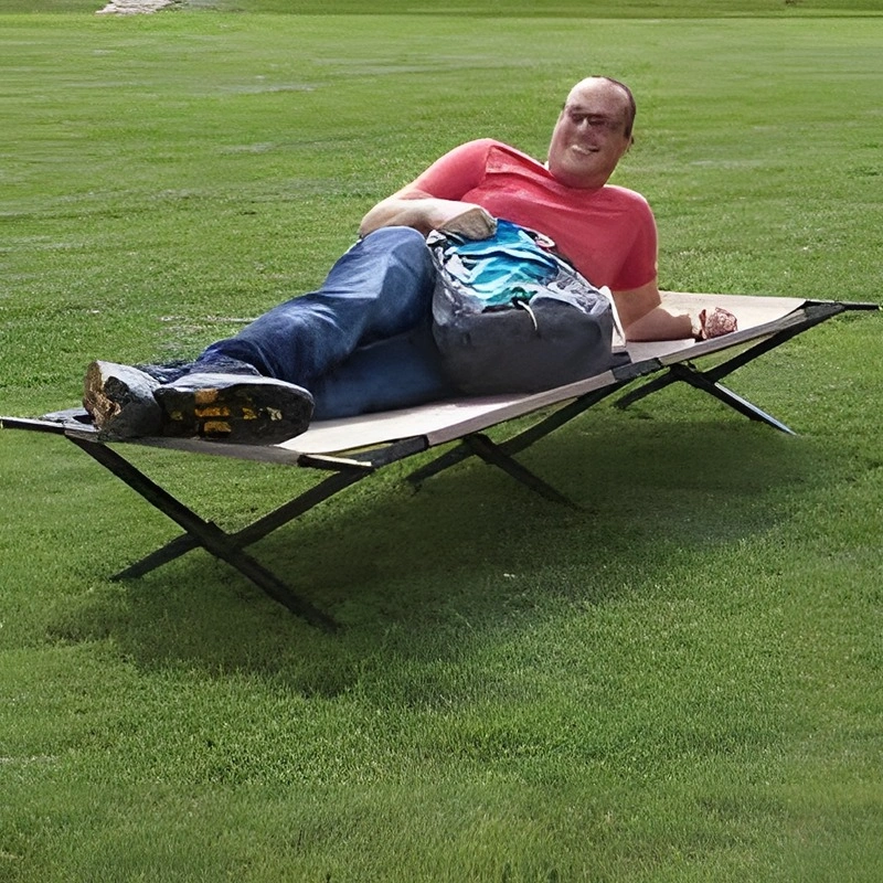 Cot Trailhead II – Adjustable Elevated Sleeping Cot – For Camping or Hammock Use